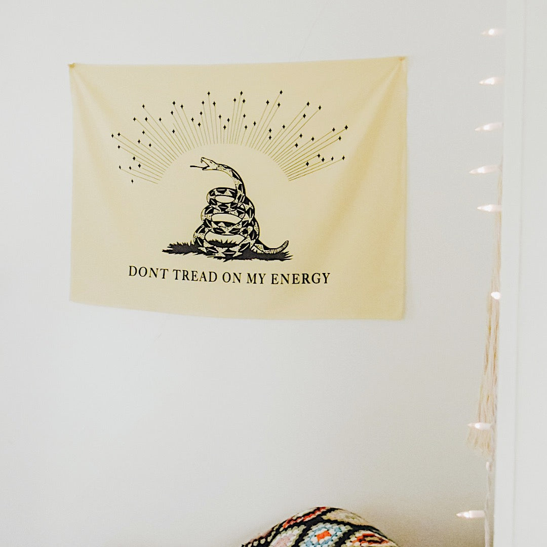 dont tread wall tapestry